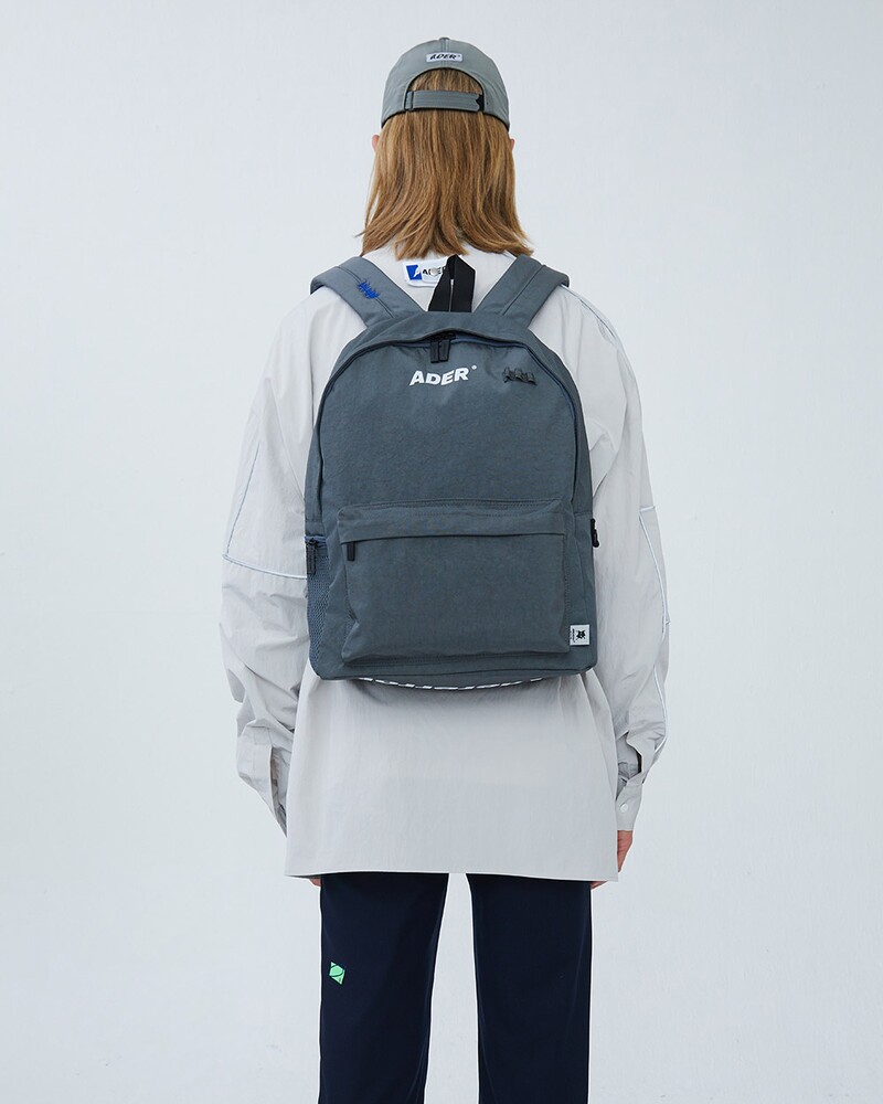 ADER ERROR아더에러]Upside down backpack Grey